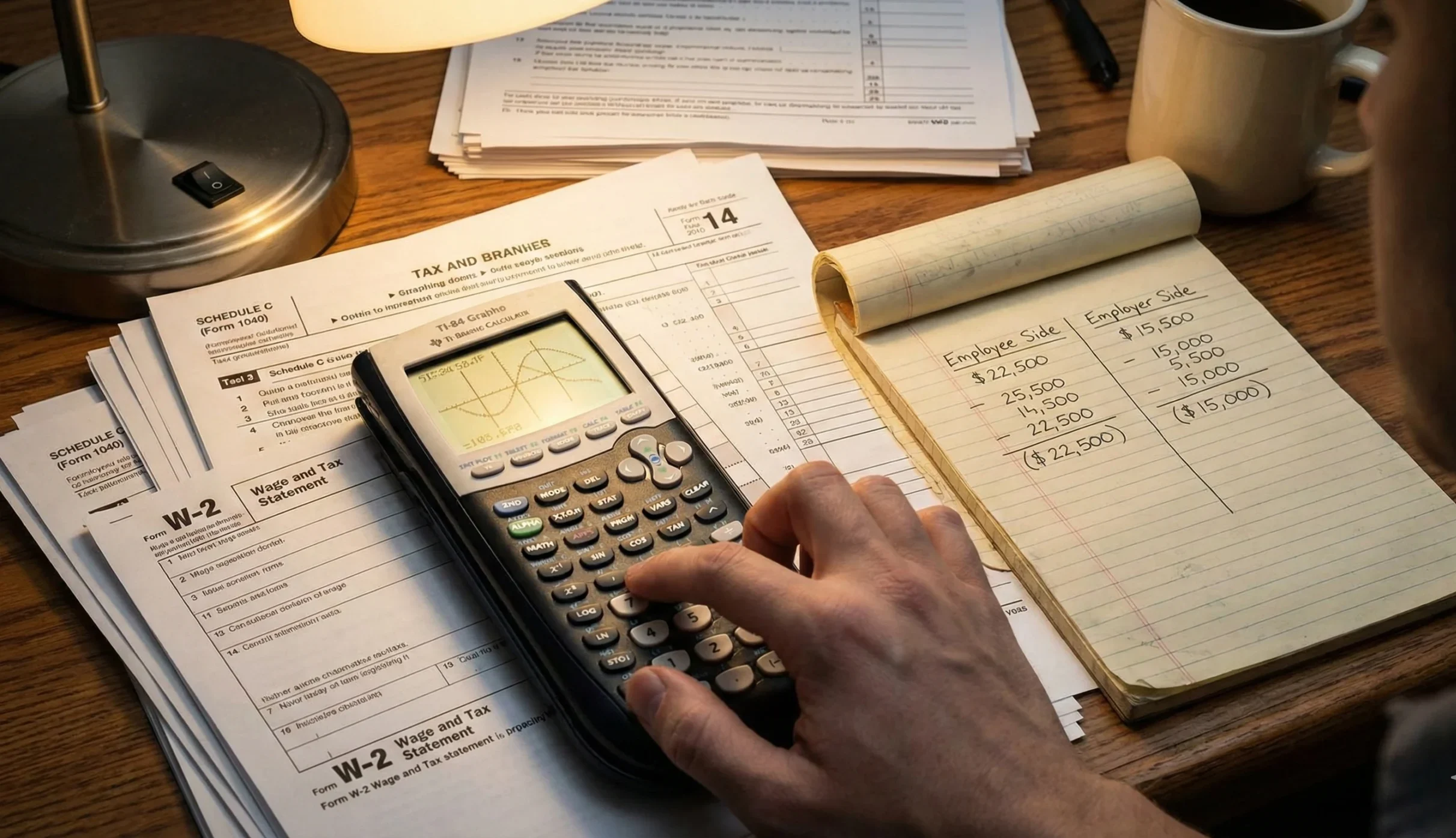 Calculating Solo 401k limits with calculator and tax forms
