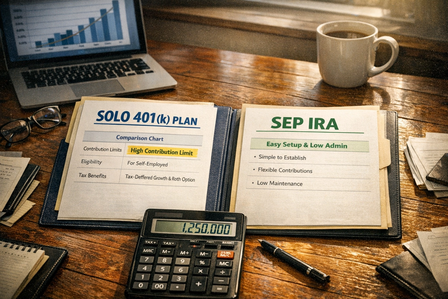 Solo 401(k) vs SEP IRA: The Wealth Builder’s Setup Guide