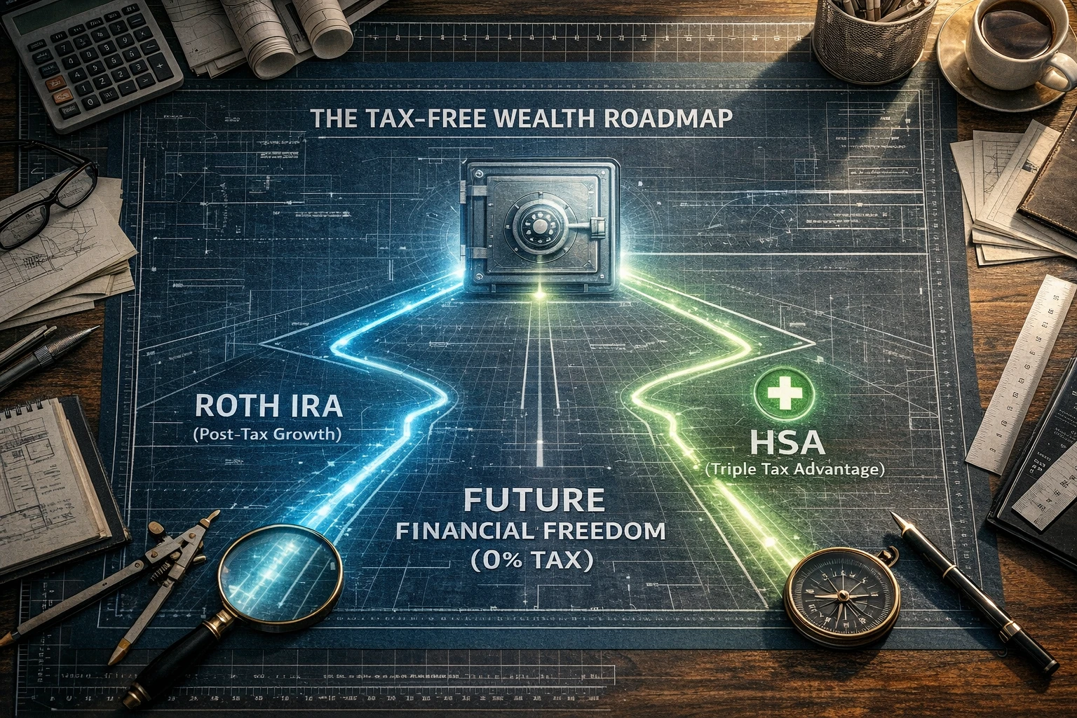 Roth IRA & HSA: The Ultimate Tax-Free Wealth Roadmap