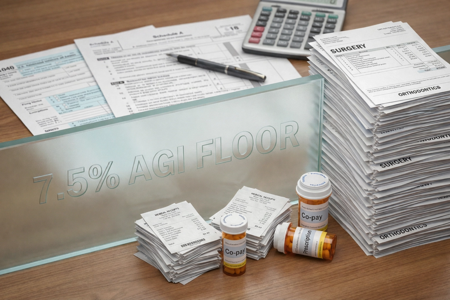 Medical Expense Deduction (2026): The 7.5% AGI Rule, Step-by-Step