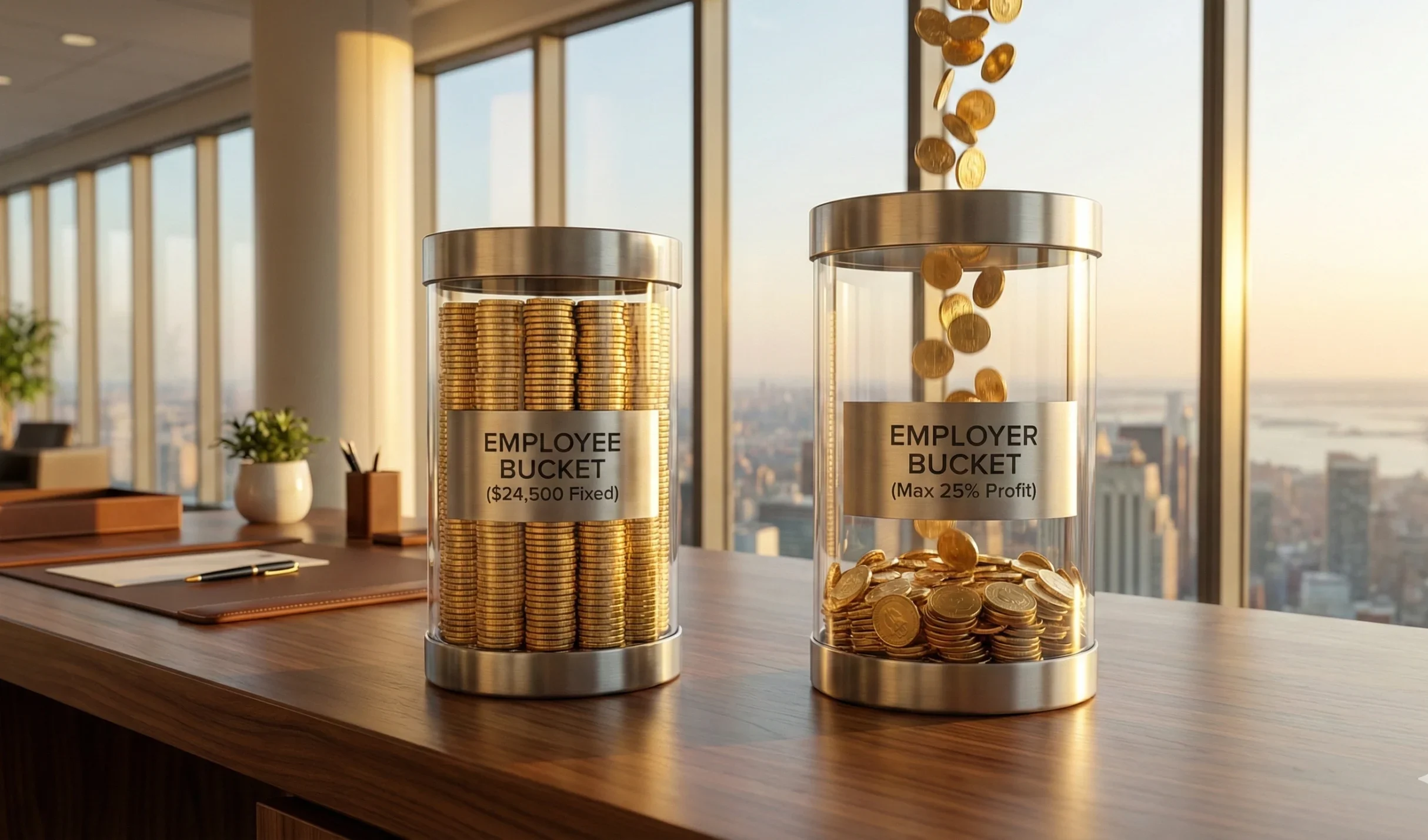 Solopreneur managing business finances on laptop