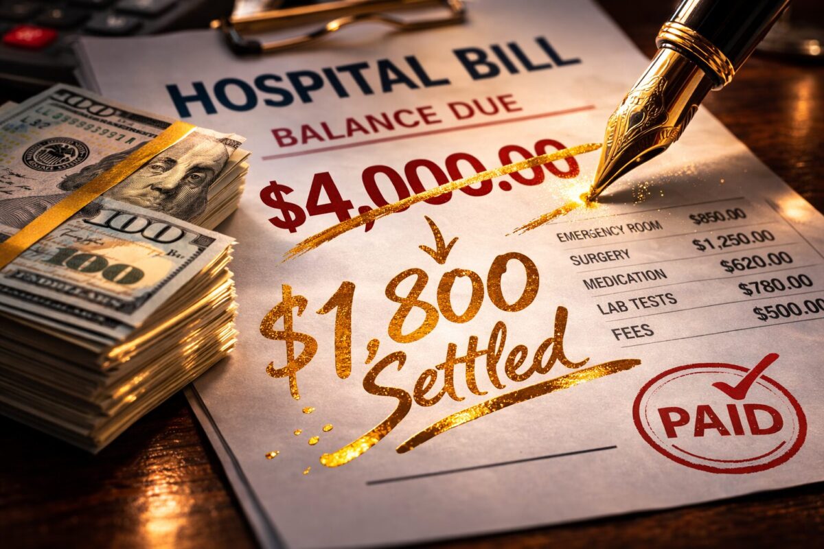 Huge Hospital Debt? Negotiate Medical Bills Down by 50%