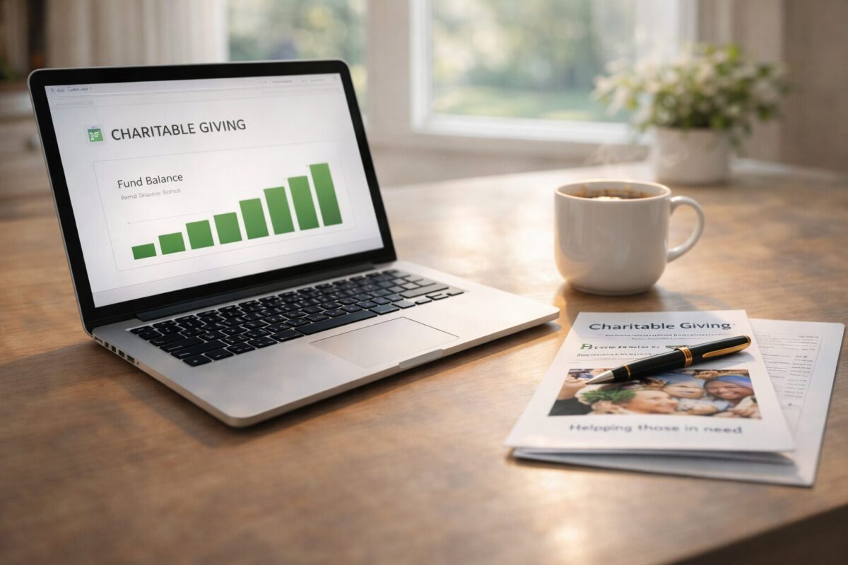 donor advised fund charitable giving portfolio management