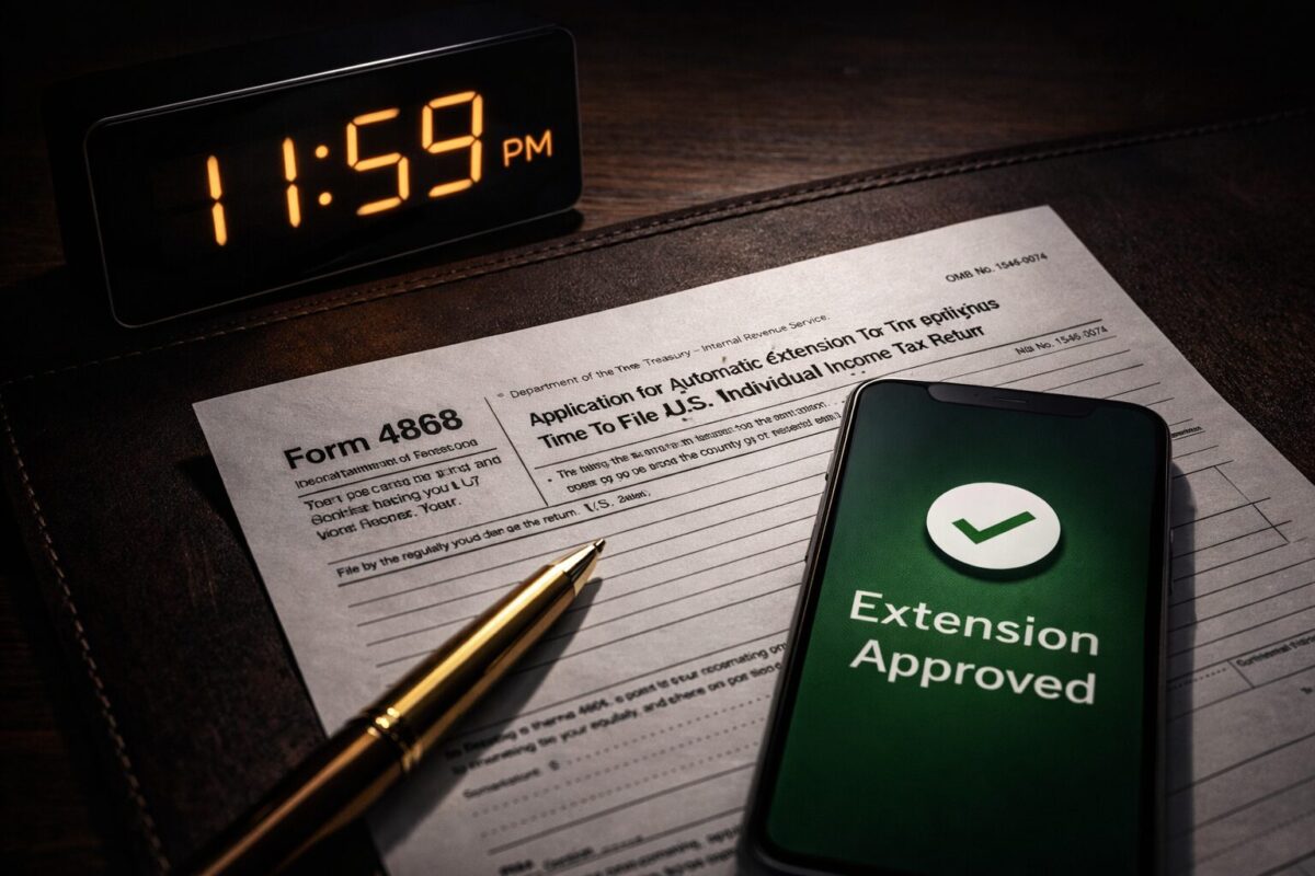 Need More Time? File tax extension form 4868 in 5 Minutes