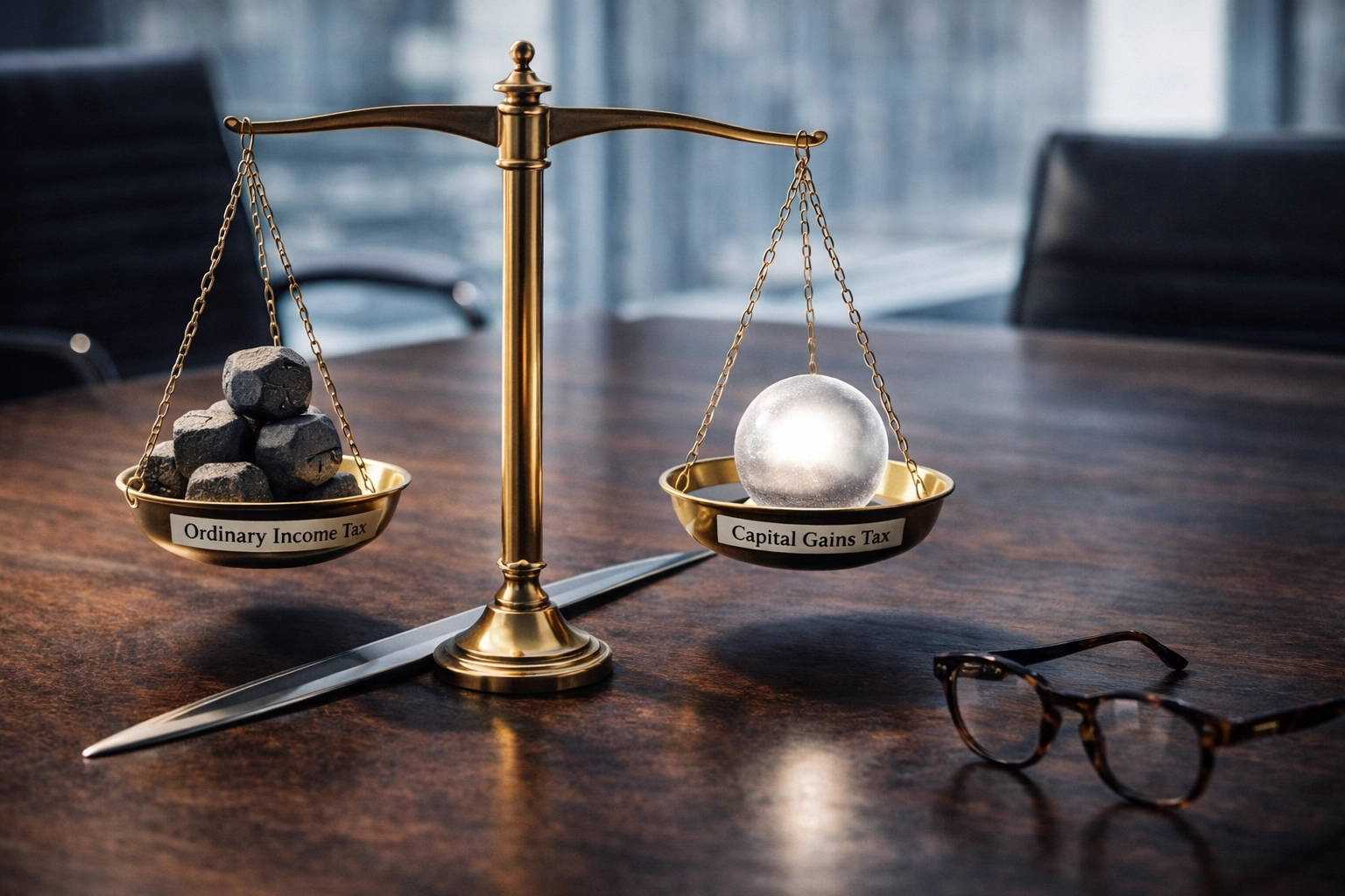 Net unrealized appreciation capital gains tax arbitrage