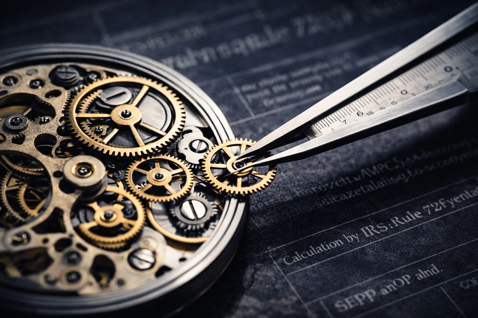 Rule 72t SEPP early withdrawal math calculation