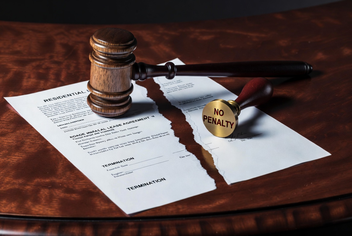 How to Break a Lease Without Penalty Legal Exit Concept
