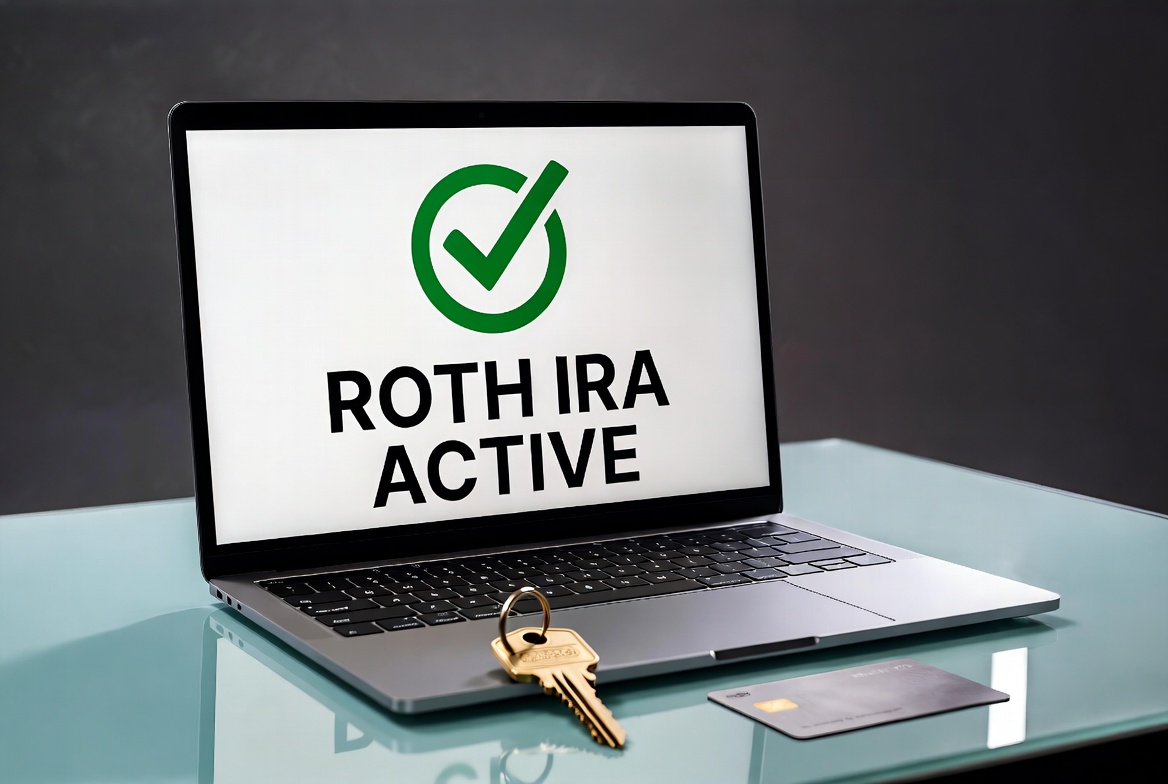 How to Open a Roth IRA Online Digital Execution Concept